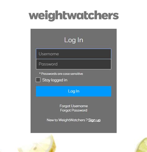 watcher .com|log in to weight watchers.